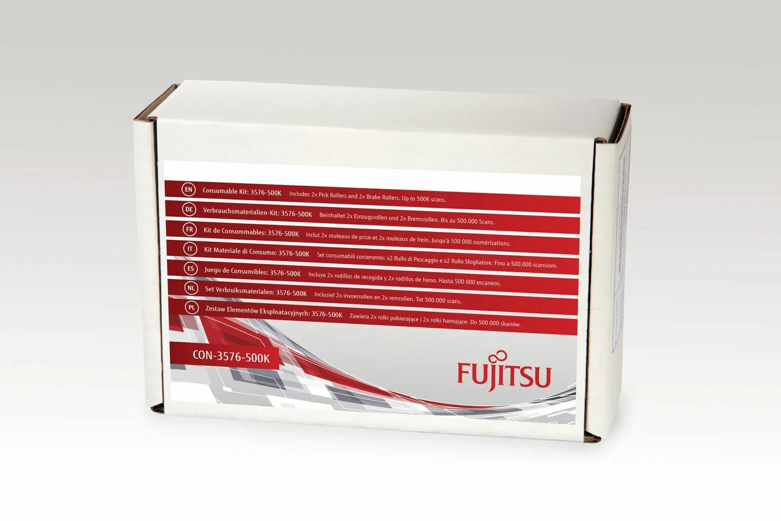 Комплект роликов FUJITSU для fi-6670/6750S/6770/6670A/6770A (CON-3576-500K)
