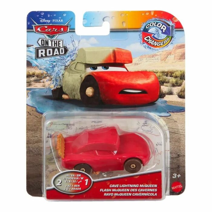 Машинка Cars Герои мультфильмов коллекционная Cave Lightning McQUEEN HMD67