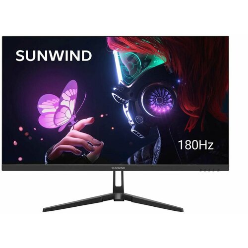 Монитор SunWind SM-25FI401 245 черный sm25sg01 1734500₽