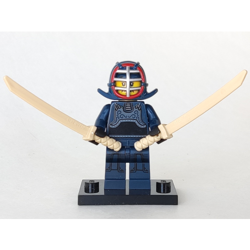 Минифигурка Lego col15-12 Kendo Fighter, Series 15 (Complete Set with Stand and Accessories)