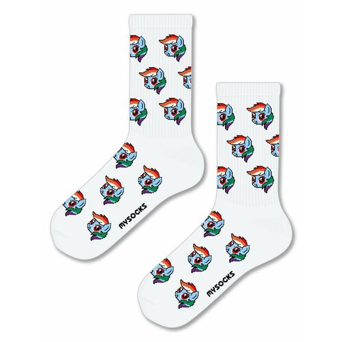 Носки MySocks, размер 36-43, белый фигурка my little pony мини пони b3597