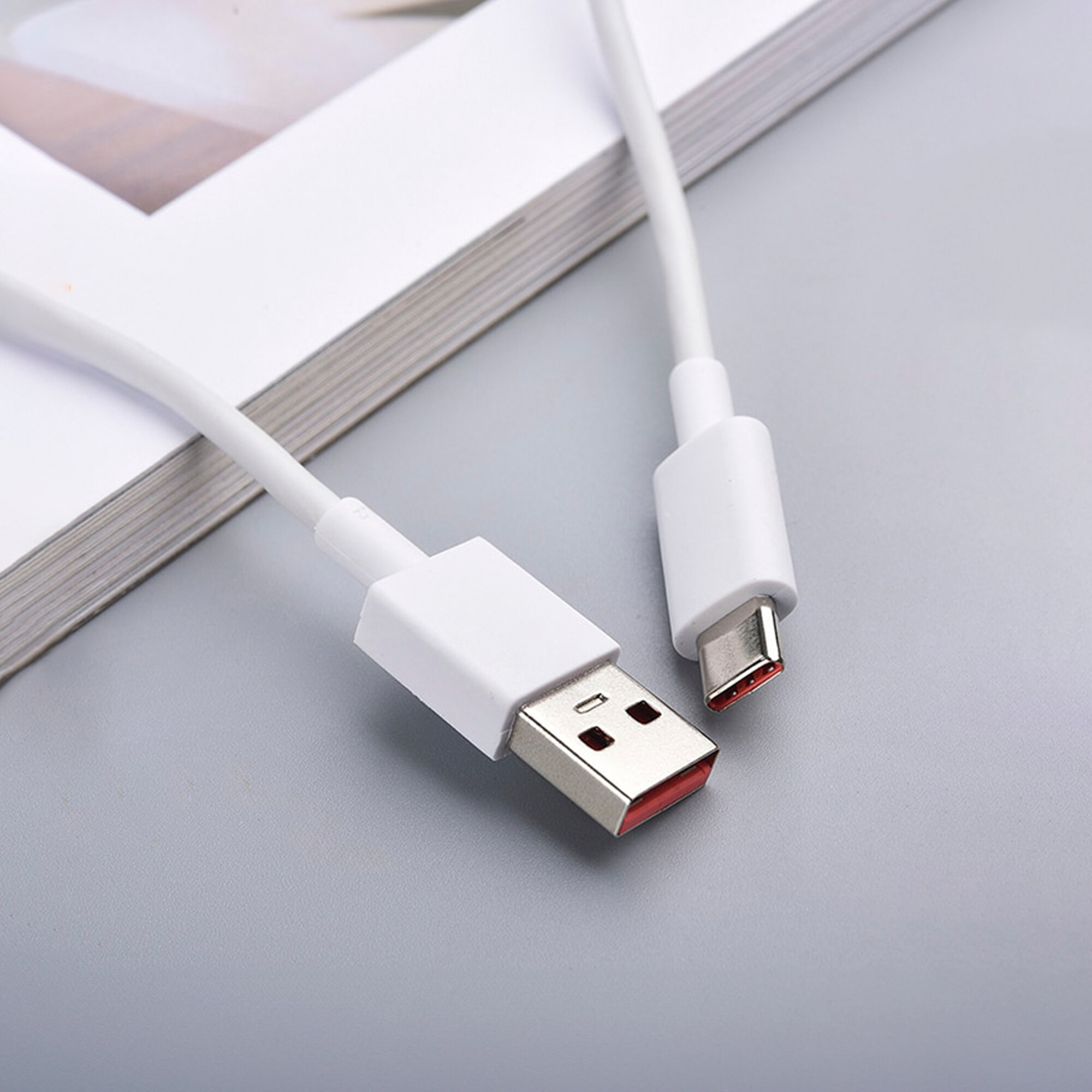 Сетевое зарядное устройство для Xiaomi 22,5W. Charger адаптер с USB входом (MDY-11-EP) в комплекте с кабелем Type-C USB 3A