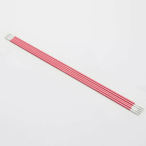 фото Knitpro zing чулочные спицы 15 см алюминий (2.00 мм, ) knit pro