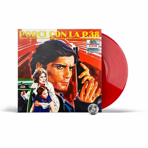 OST - Porci Con La P.38 (Pippo Caruso) (coloured) (LP) 2022 Red, 180 Gram, Limited Виниловая пластинка