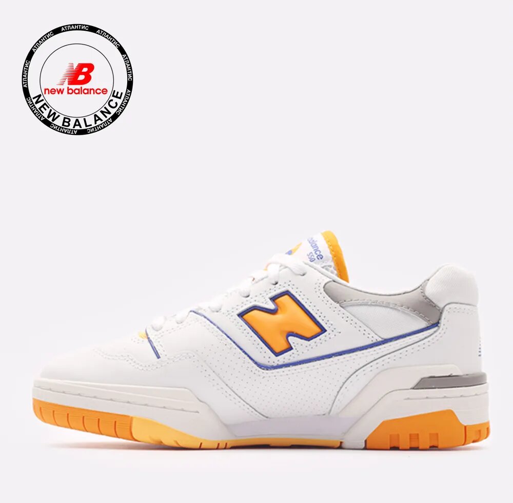 Кроссовки New Balance 550, размер 39 RU, белый — фото 1