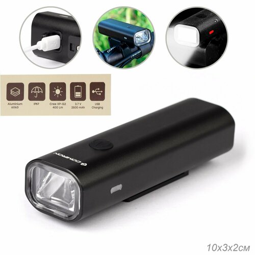 Фонарь передний COMIRON 