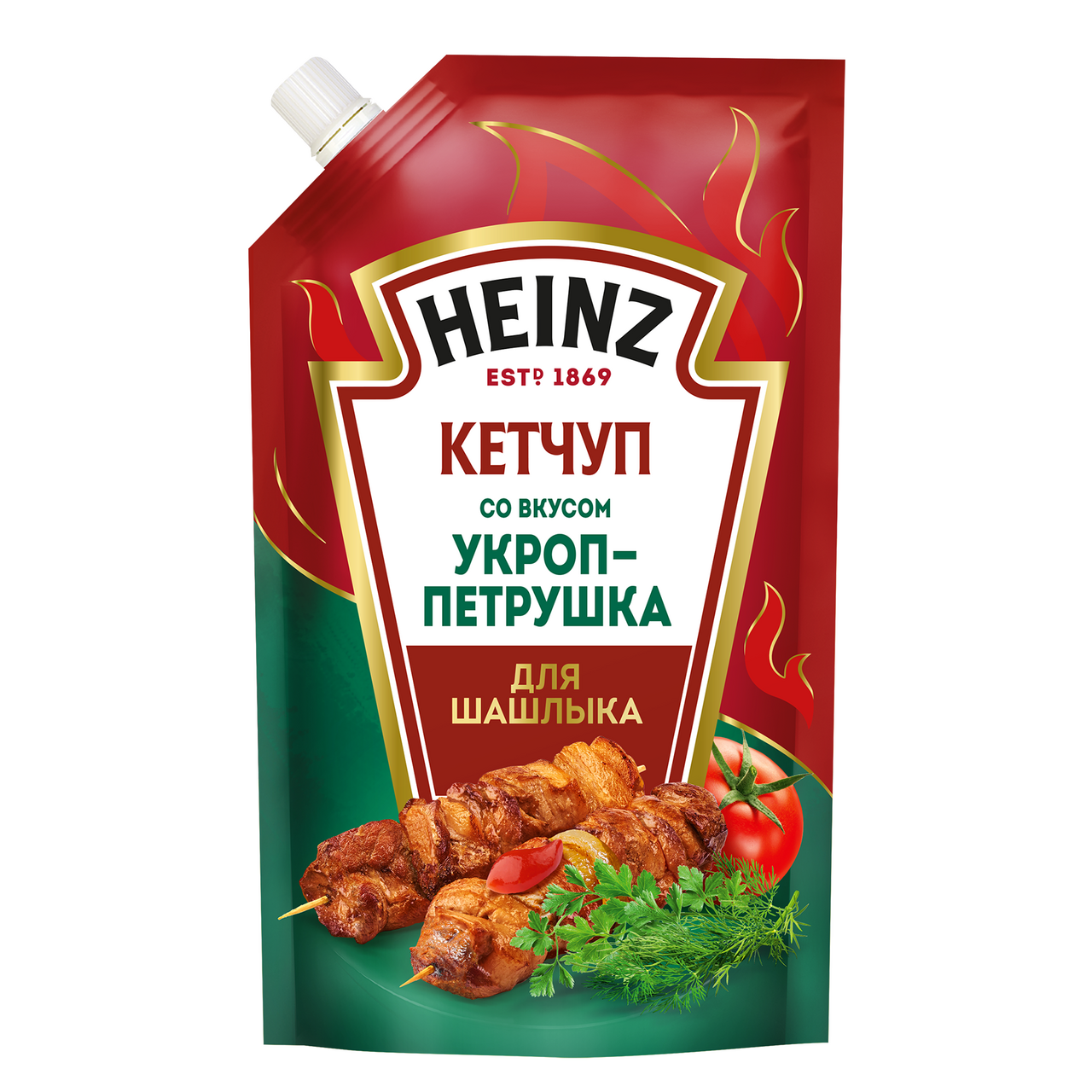 Кетчуп Heinz, для шашлыка, укроп-петрушка, 320гр KraftHeinz - фото №7