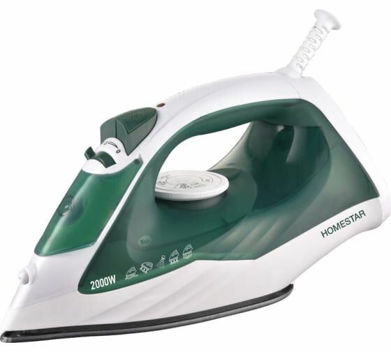 фото Утюг HomeStar HS-4008 бело-зеленый
