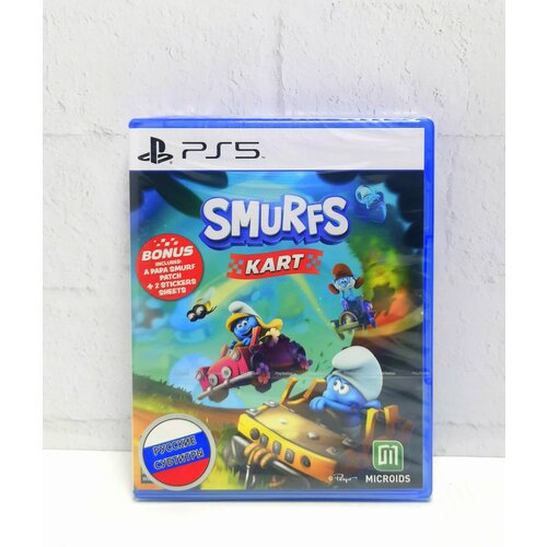 Smurfs Kart Русские субтитры Видеоигра на диске PS5