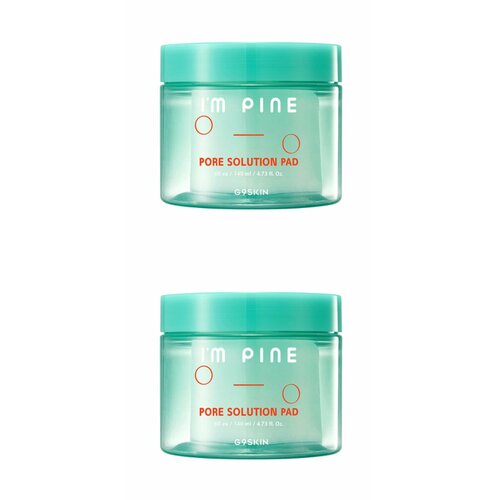 G9SKIN Пэды для лица I'm Pine Pore Solution Pad, очищающие, 2 шт.