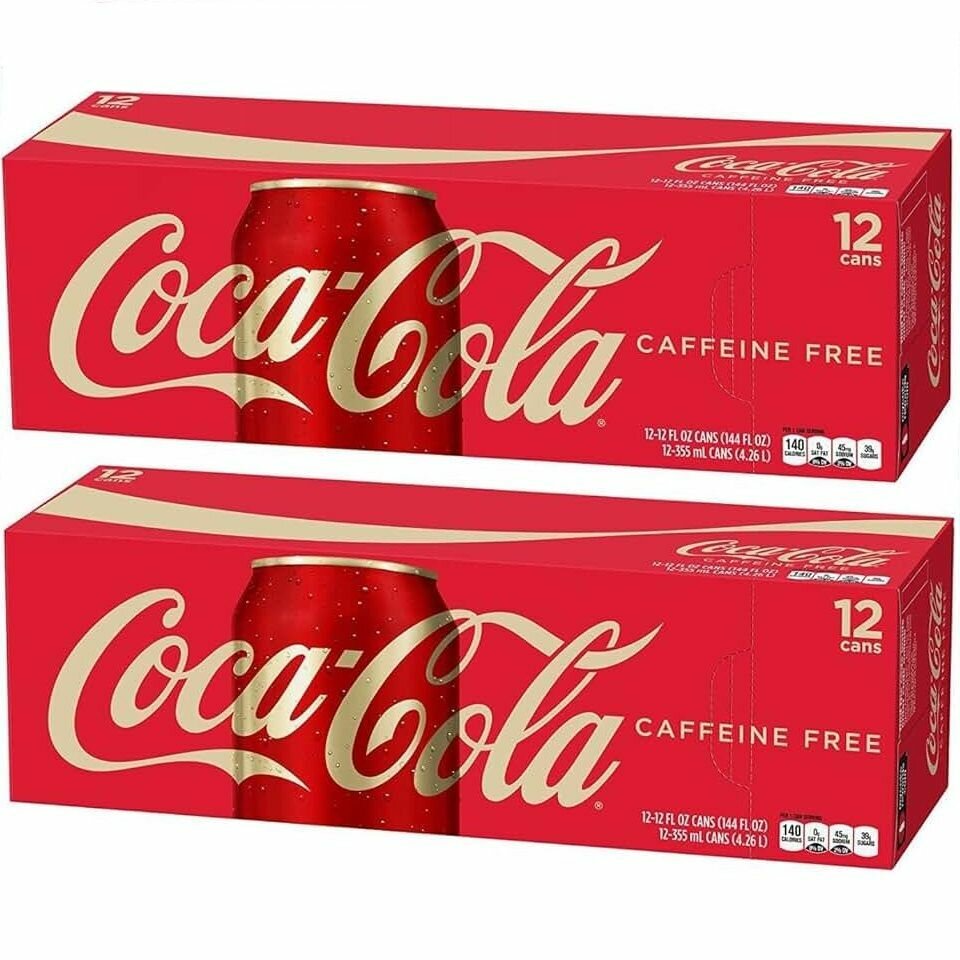COCA-COLA CAFFEINE FREE Кофеин Фри 0,355* 24 шт