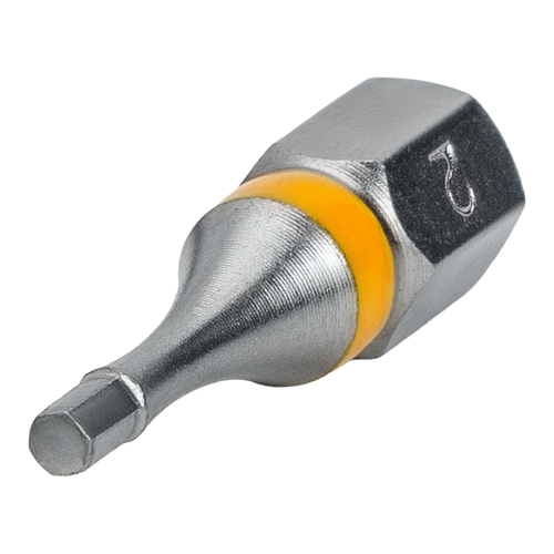 Бита с профилем HEXAGON шестигранник HEX 2 мм длина 25 мм хвостовик С63 мм торсионная MTE 3 шт 414₽