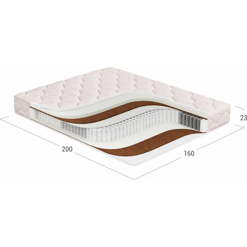 MOON FAMILY ORION 636 матрас 160x200 независимый пружинный блок 15990₽