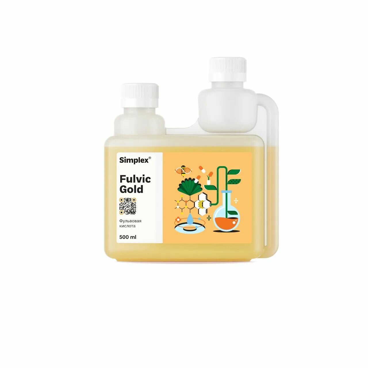 Органический активатор роста Simplex Fulvic Gold 0.5 л.