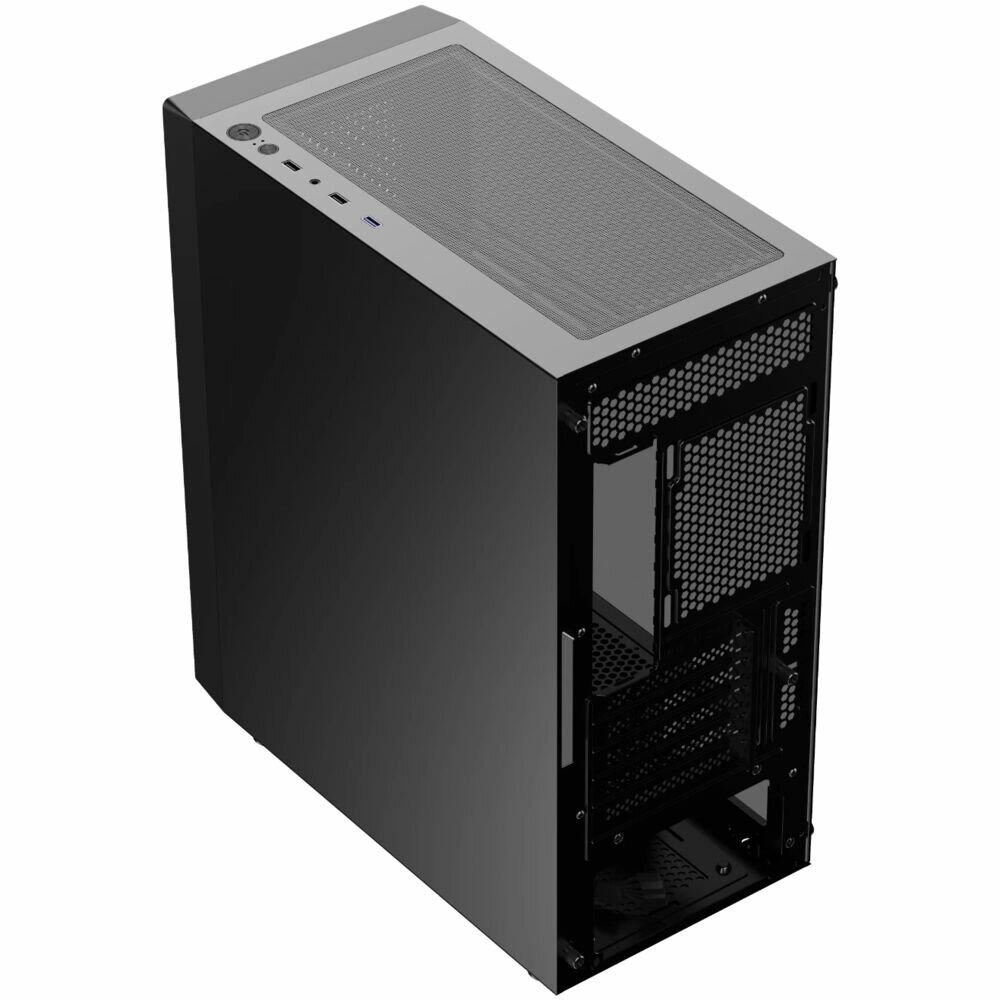 Корпус MicroATX Miditower Ocypus Gamma C50 BK Black — фото 1