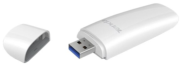 Wi-Fi адаптер TENDA U12 USB 3.0, белый — фото 1