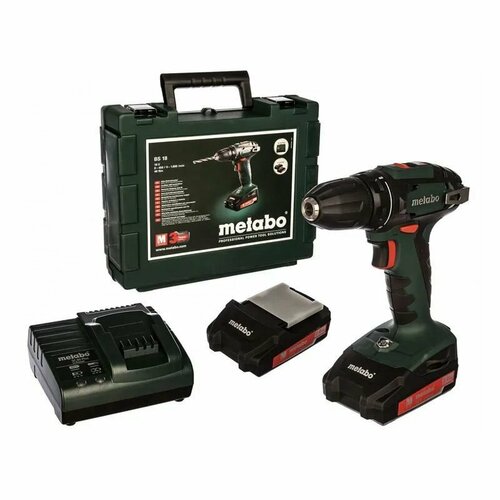 Дрель-шуруповерт Metabo 602207560 30990₽