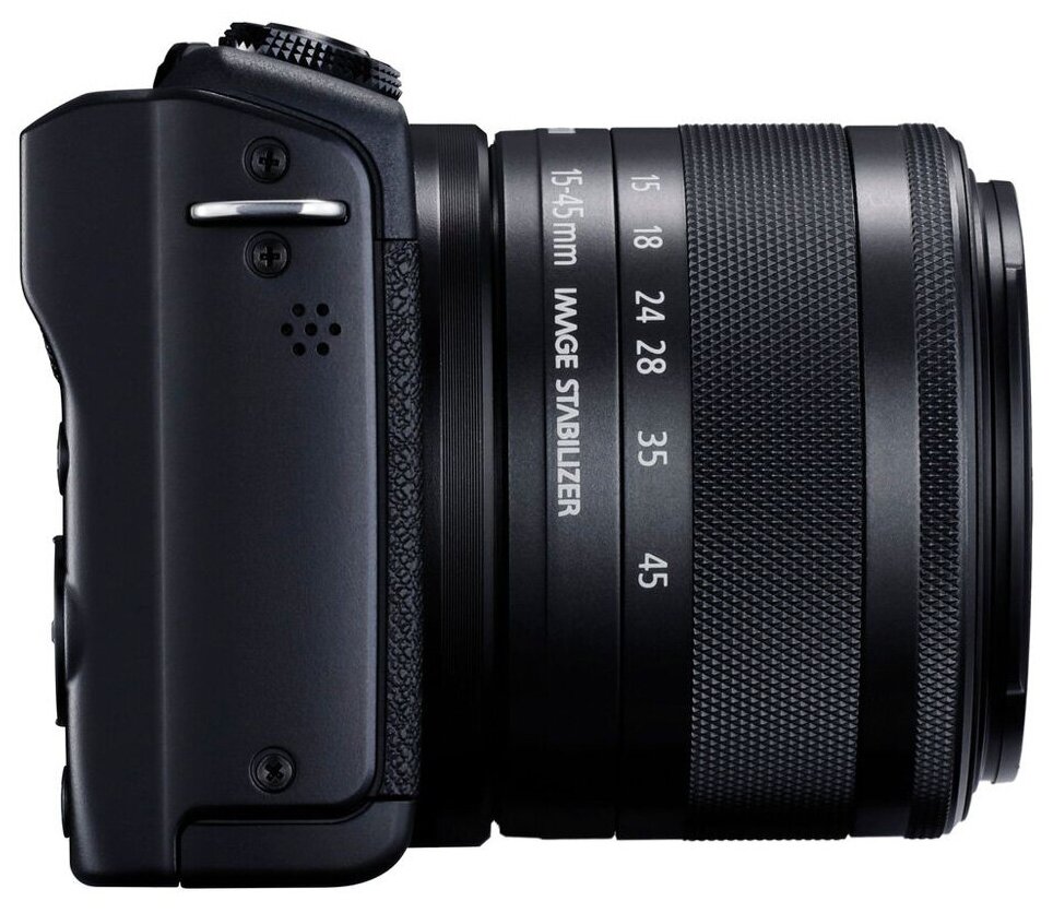 Фотоаппарат CANON EOS M200 kit ( 15-45 IS STM), черный [3699c010] - фото №2
