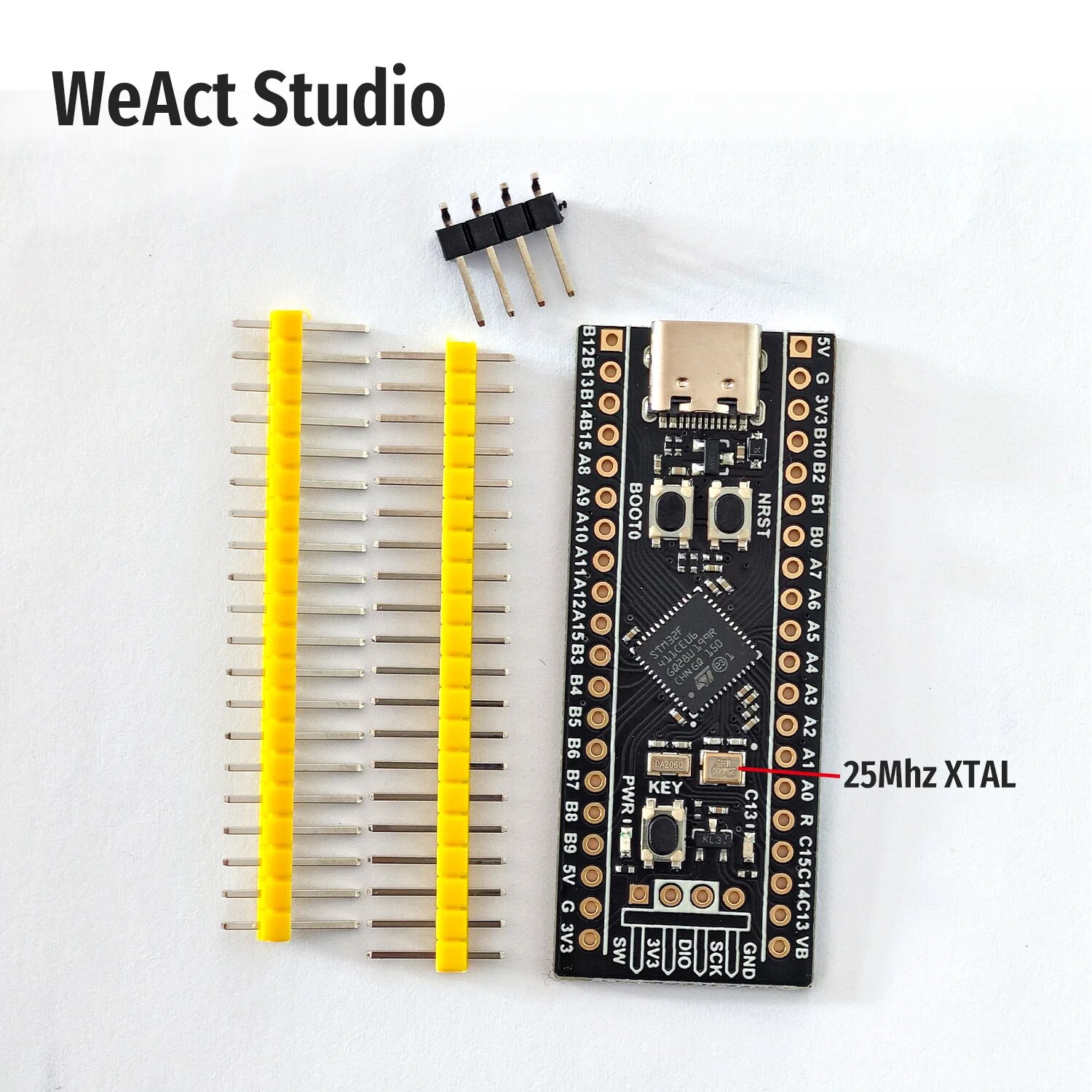 WeAct BlackPill STM32F411CEU6 разработчикская плата
