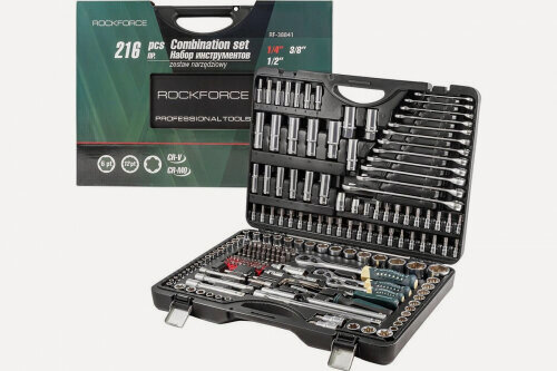Изображение товара Набор инструментов Rock Force RF-38841, 216 предметов
