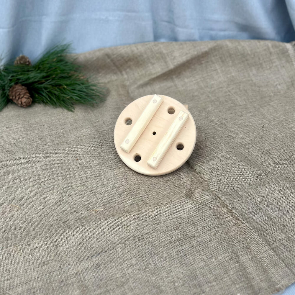 Гнет диаметр 18 см, из дерева кедр, для засолки и квашенья