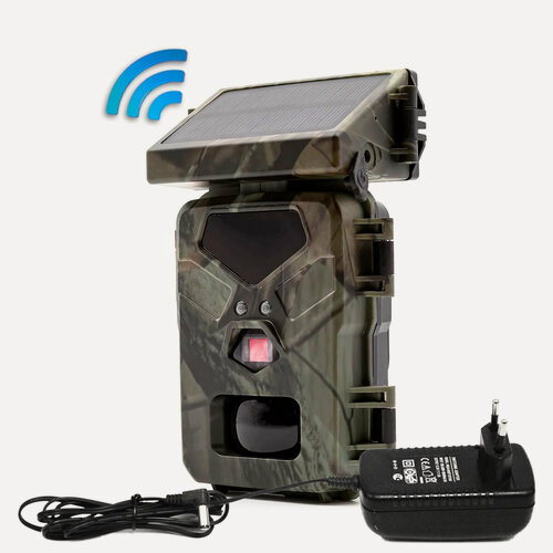 Изображение товара Лесная WiFi/4K охранная миниатюрная камера Филин MiNi W/700 (Orig) для охоты и охраны. Автономная работа от солнечной батареи, датчик движения. ИК-под