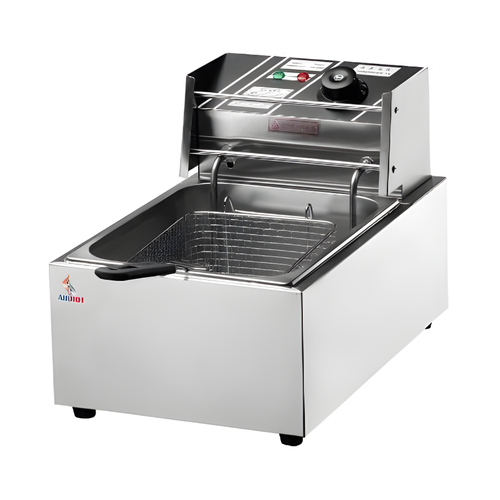 Фритюрница AIRHOT EEF8 со съемной чашей 8 л фритюрница профессиональная для кафе ресторана электрофритюрница 28 кВт 8508₽