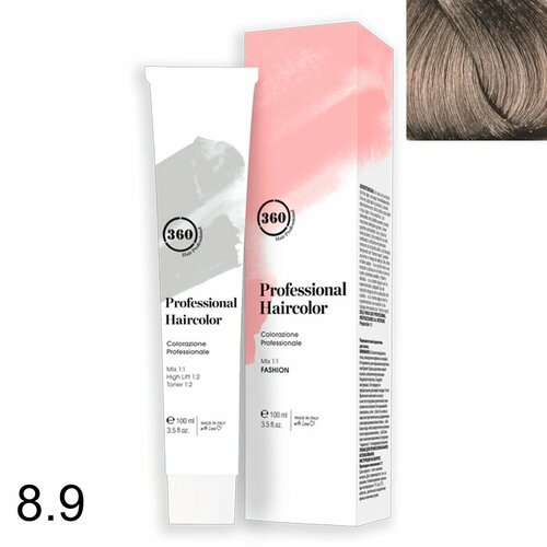 фото 8.9 краситель перманентный для волос, светлый блондин сандрэ / permanent haircolor 100 мл kaaral