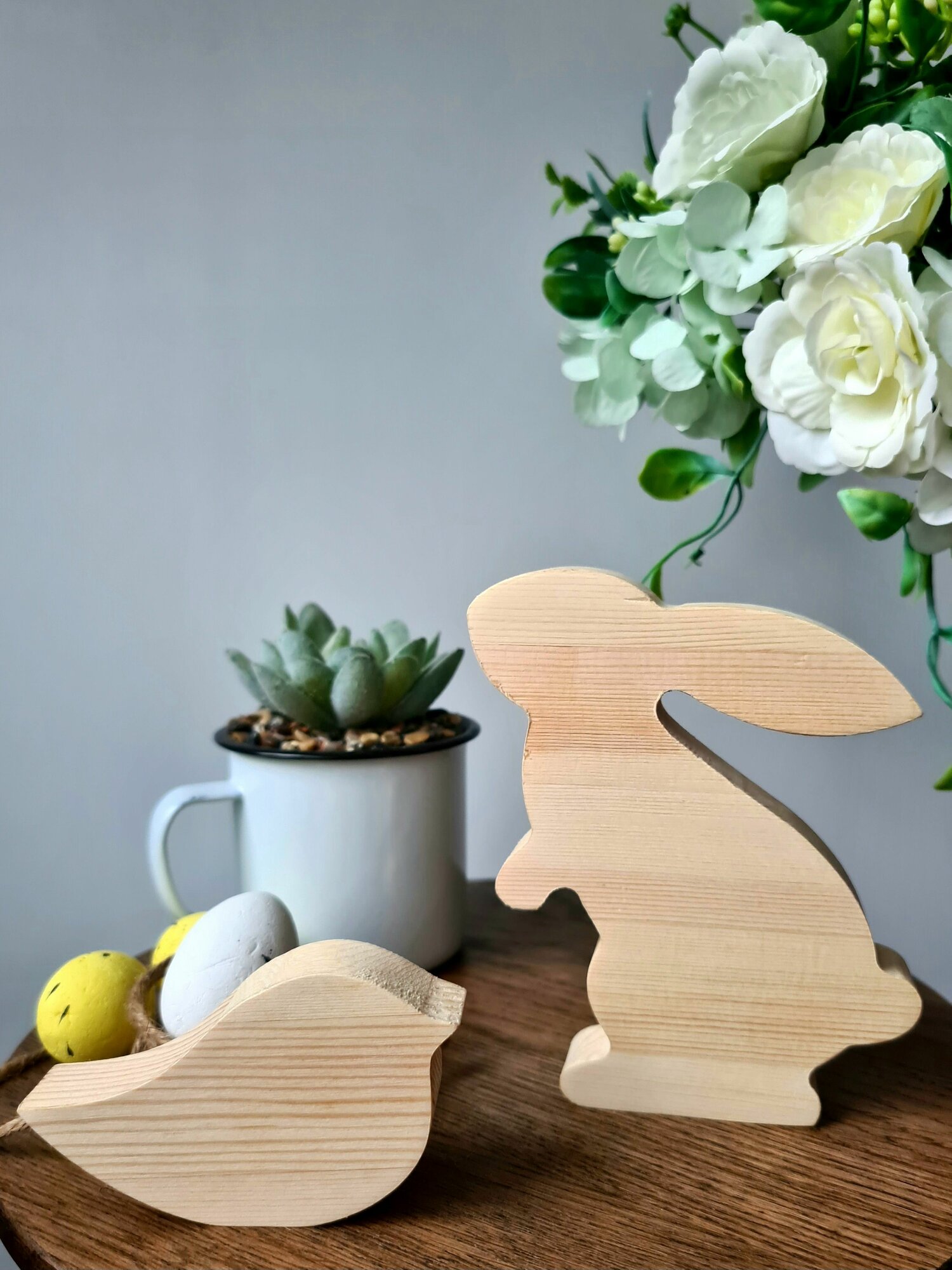 Заготовки для творчества Арт-Птица "Пасхальный Набор", сосна, 2 шт — фото 1