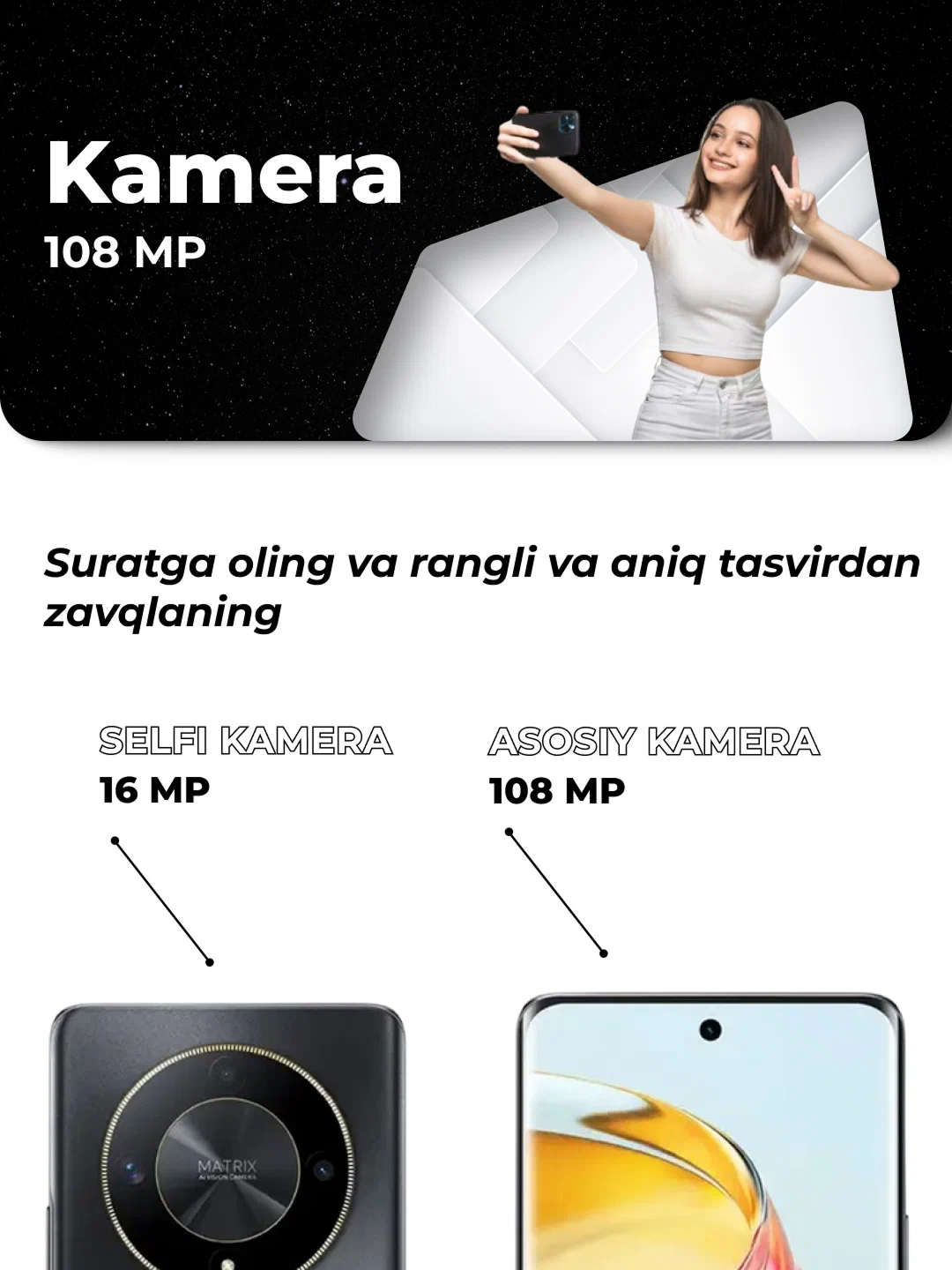 HONOR X9C smartfoni, 8/256Gb, 5109BMFJ, 6600 mA/soat, 6.78," TITANIUM BLACK — фото 1