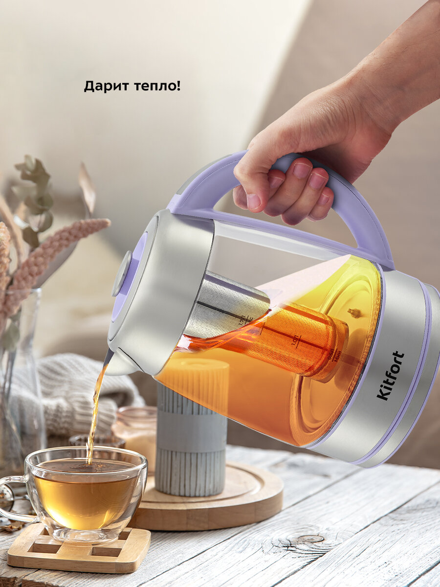 Чайник Kitfort КТ-6624 — фото 1