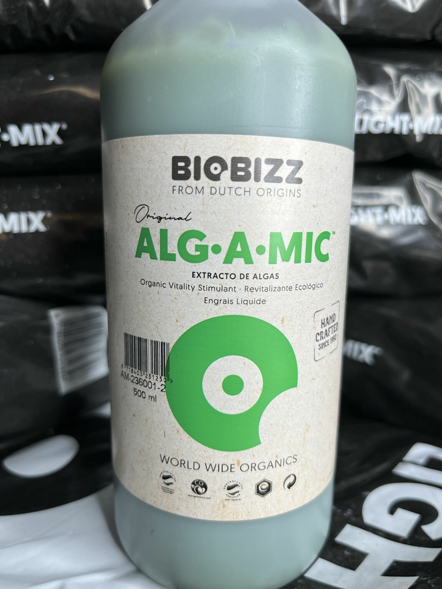 Иммуностимуляторы Стимулятор для растений Alg-A-Mic BioBizz 0.5 л