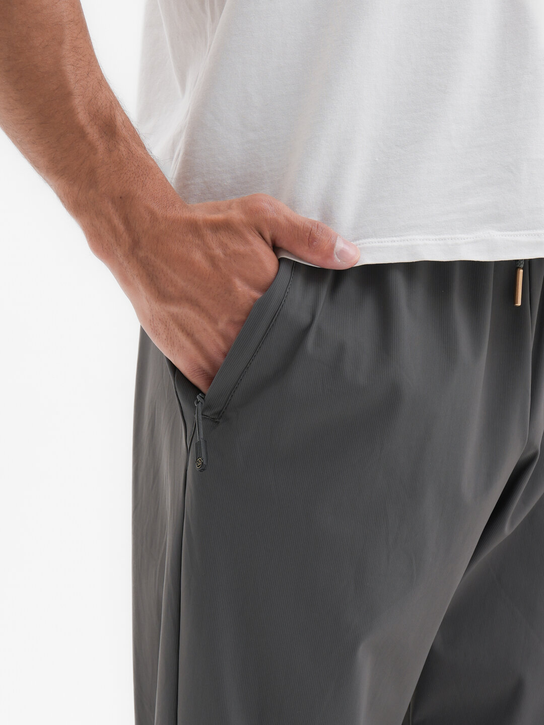 Брюки , размер L-6XL, серый — фото 1