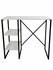 Стеллаж для стиральной машины RIDBERG COLORADO (White/Black)