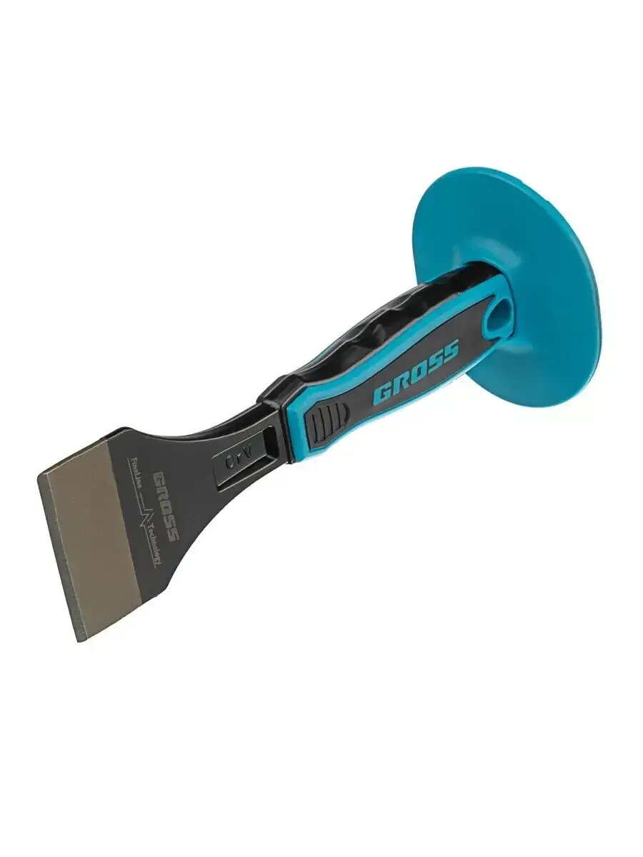 Зубило-конопатка с протектором 215 х 60 мм-2-3/8