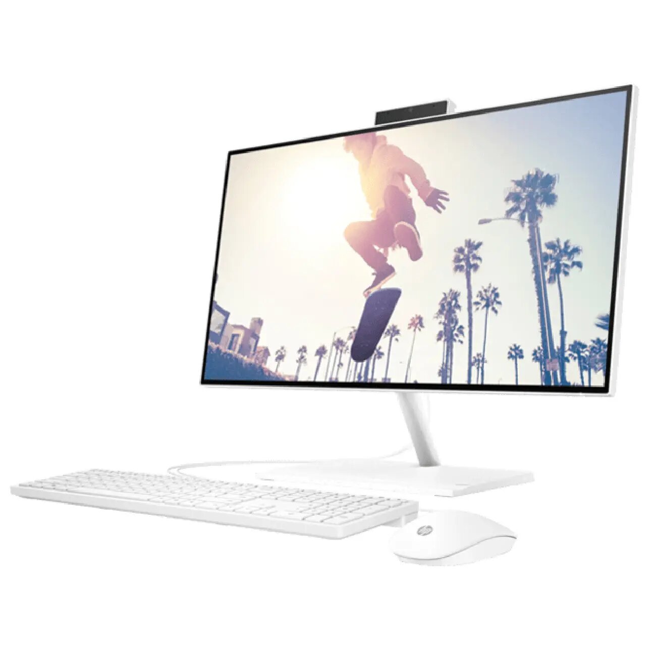 Моноблок HP 24-cr0072ny, Intel Core i5-1335U/ DDR4 16 ГБ/ SSD 512 ГБ/ 23,8 FHD, графика Intel Iris Xe