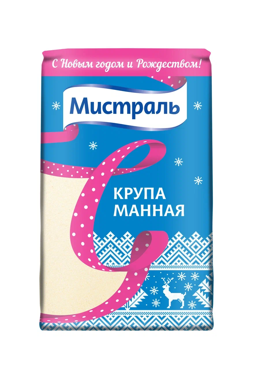 Крупа манная мистраль, 800г