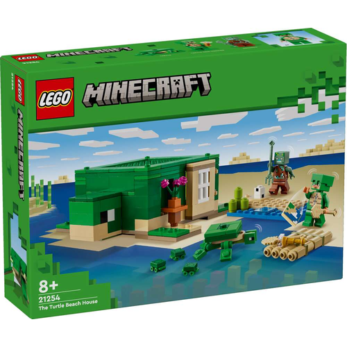 LEGO Minecraft 21254 The Turtle Beach House, 234 дет. конструктор lego ® minecraft™ 21179 грибной дом