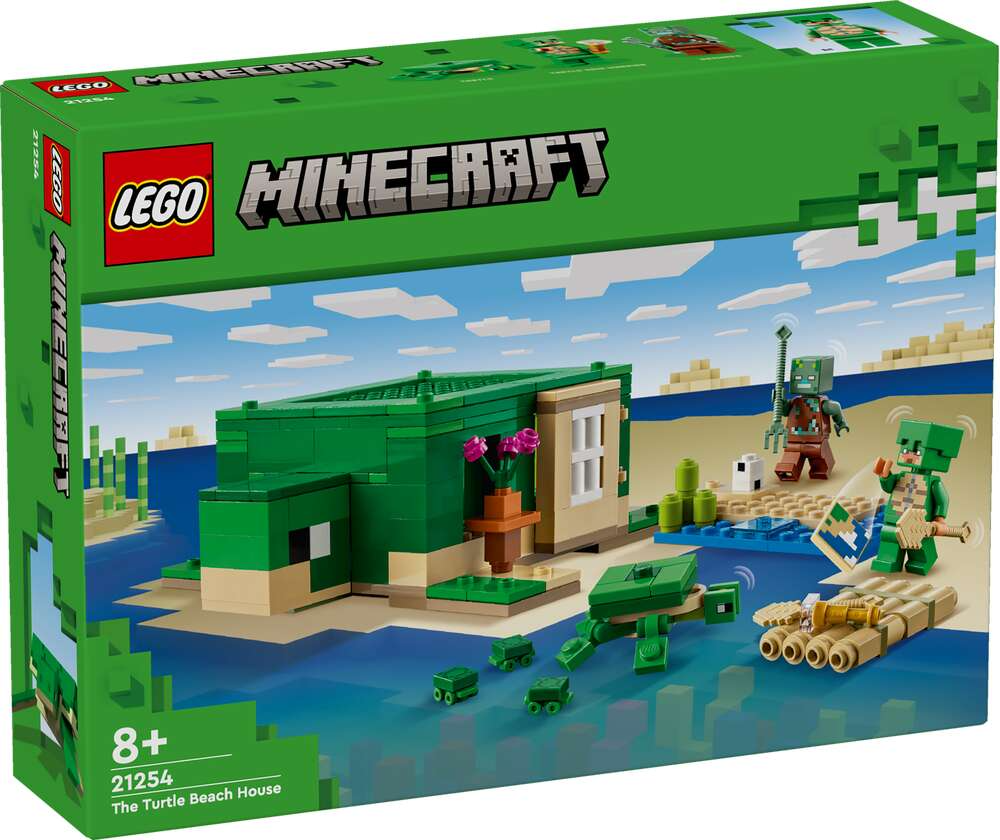 Конструктор LEGO Minecraft 21254 The Turtle Beach House