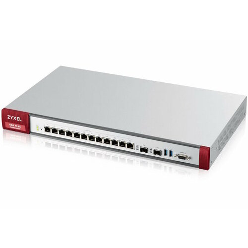 ZYXEL ZyWALL USG FLEX 700, Rack, Firewall 12 configurable (LAN / WAN) GE ports, 2xSFP, 2xUSB3.0, AP Controller (8/264), Device HA Pro