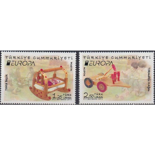 Почтовые марки Турция 2015г. Старые игрушки Игрушки MNH почтовые марки турция 2015г местные блюда еда mnh