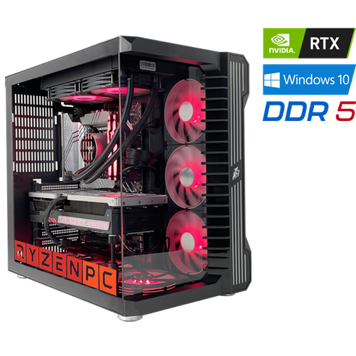 Настольный компьютер RyzenPC GAME 83510461 (AMD Ryzen 7 7700 3.8 ГГц, AMD B650, 16 DDR5, SSD: 500 Гб, SSD: 2000 Гб, NVIDIA GeForce RTX 3060 Ti 8 Гб, WI-FI, Без привода, 750 Вт, 1stPlayer SP9, Windows 10 Pro) настольный компьютер ryzenpc game 83510821 amd ryzen 7 7700 3 8 ггц amd b650 16 ddr5 ssd 2000 гб ssd 1000 гб nvidia geforce rtx 3060 ti 8 гб wi fi без привода 750 вт 1stplayer sp9 windows 10 pro