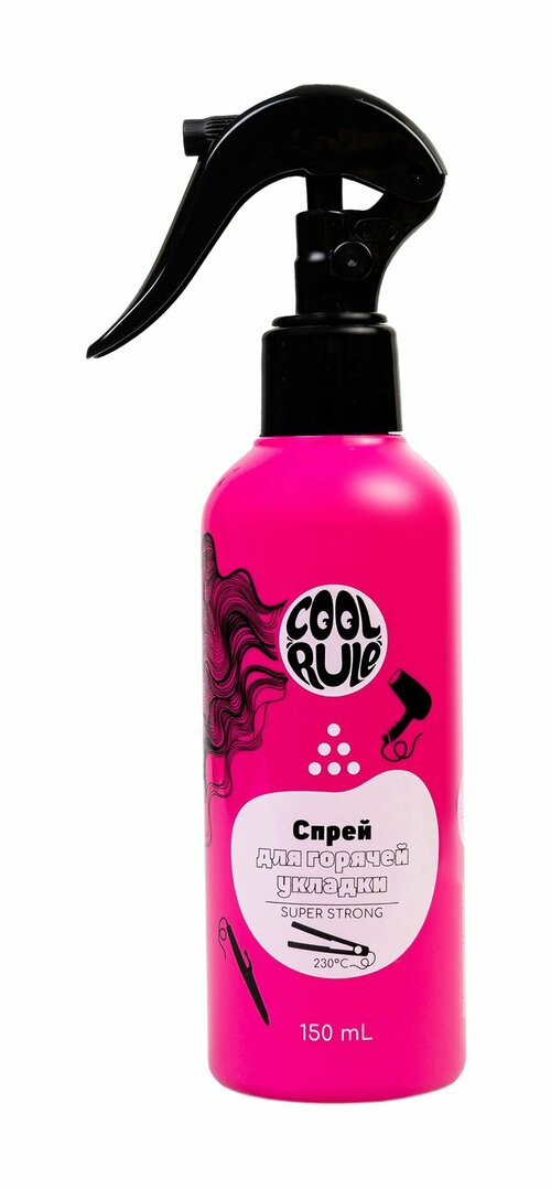 Спрей для горячей укладки с термозащитой / Сool Rule Spray for Hot Styling Super Strong Hold