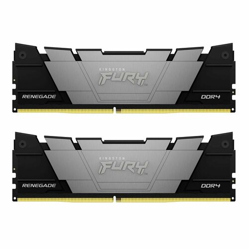 Оперативная память KINGSTON FURY Renegade Black DIMM DDR4 16GB 2x8GB 4600 MHz KF446C19RB2K216 8670₽