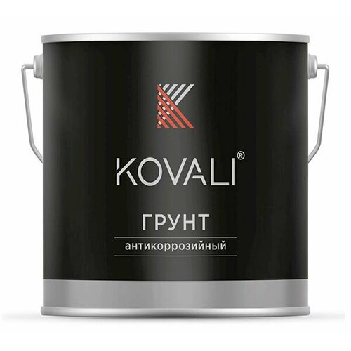 hydroflex pu 70m 25 кг цвет серый фасовка 25 кг Антикоррозийный грунт по металлу Kovali, цвет серый, фасовка 25 кг