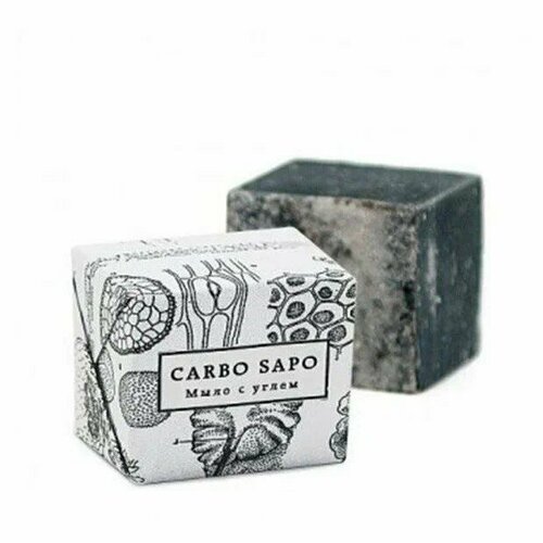Мыло Laboratorium Carbo Sapo с углем, 110 г мыло с углем sarbo sapo 100г