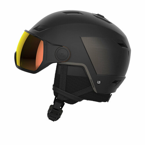 Шлем с визором SALOMON Helmet Pioneer Lt Visor Photo Black Beluga (см:56-59)
