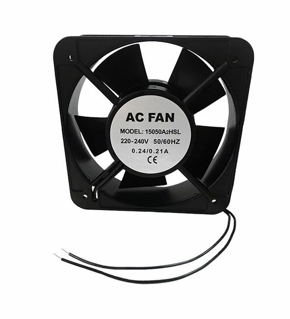 Вентилятор для холодильника осевой AC FAN 150х150х50 мм (15050A2HSL) / 220V-240V 24 Вт.