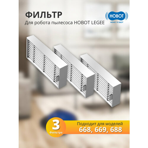 Фильтр основной воздушный 3 штупаковка LEGEE 668 669 688 680₽
