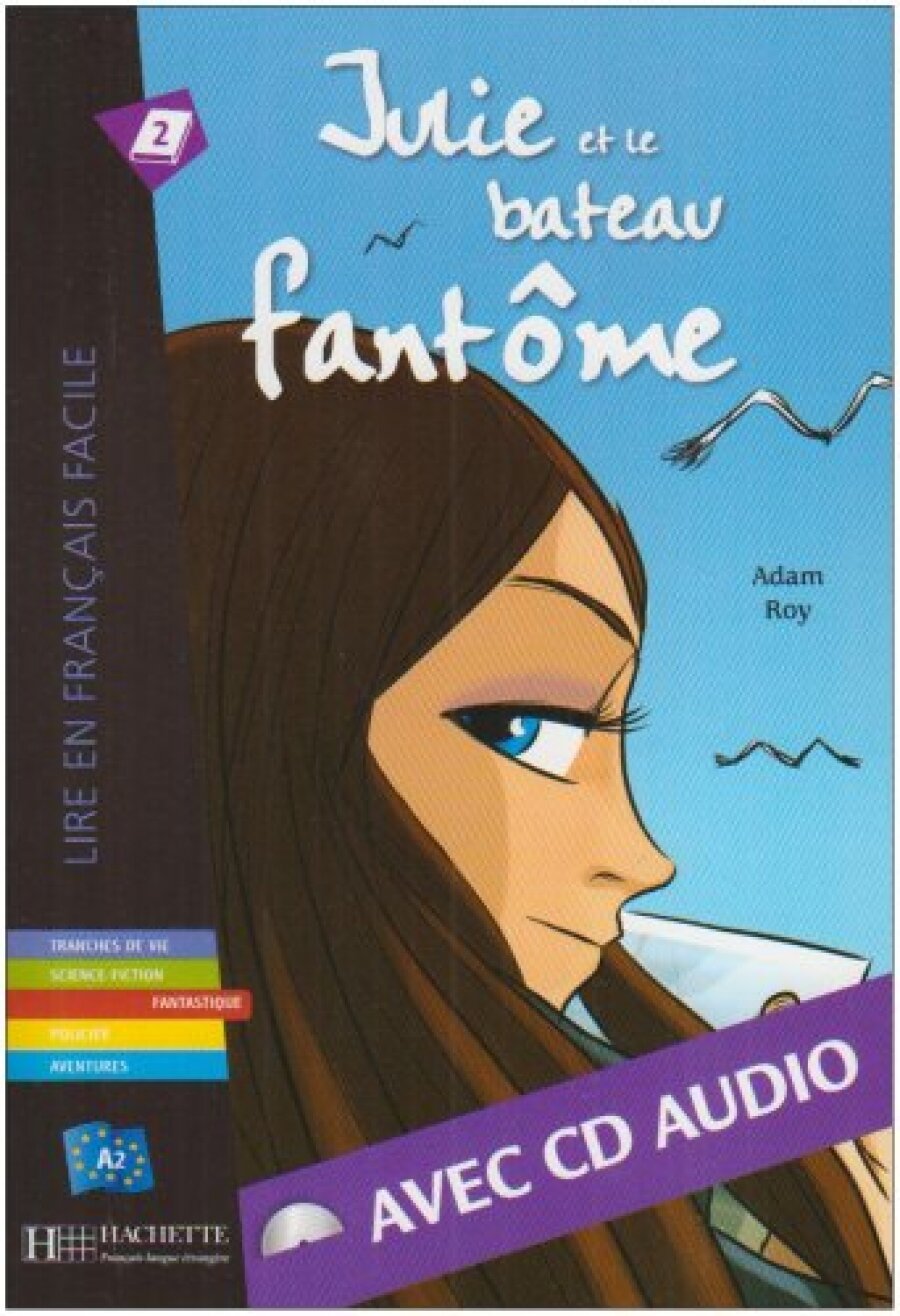 Книга LFF A2 - Julie Et Le Bateau Fantome + CD audio - фото №1